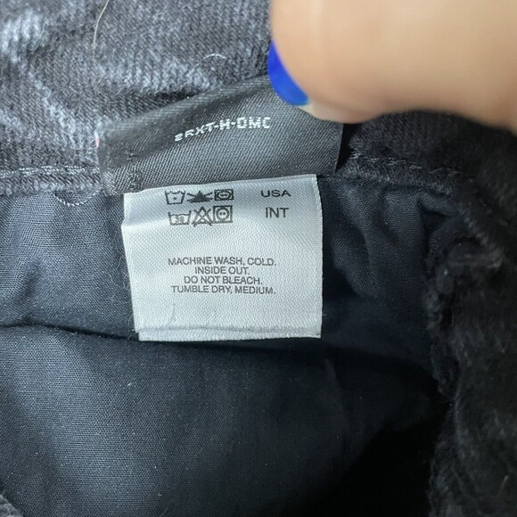 Harley Davison Jeans Black Womens Boot Cut Denim Dark Wash Size 6 EUC - Picture 6 of 10